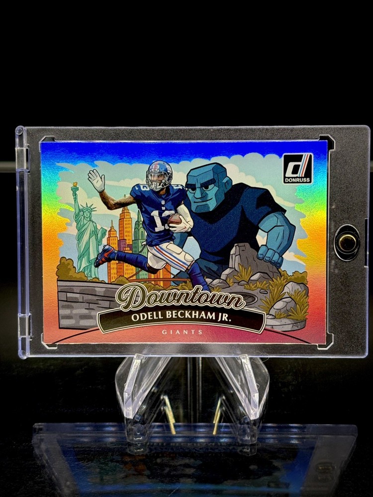 2025 Panini Donruss - Horizontal Downtown! Odell Beckham Jr. #9 CLEAN