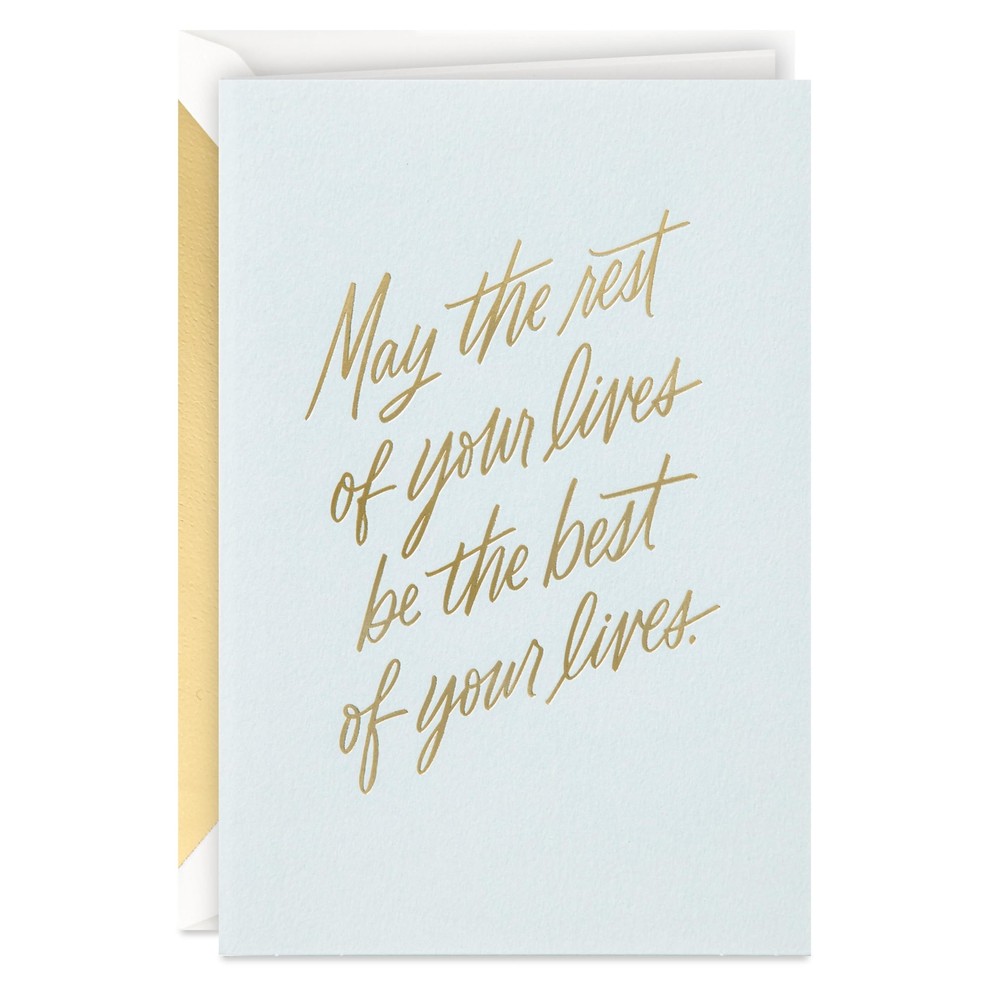 Hallmark Signature Wedding Card, Bridal Shower Card, Engagement Card (Rest of...