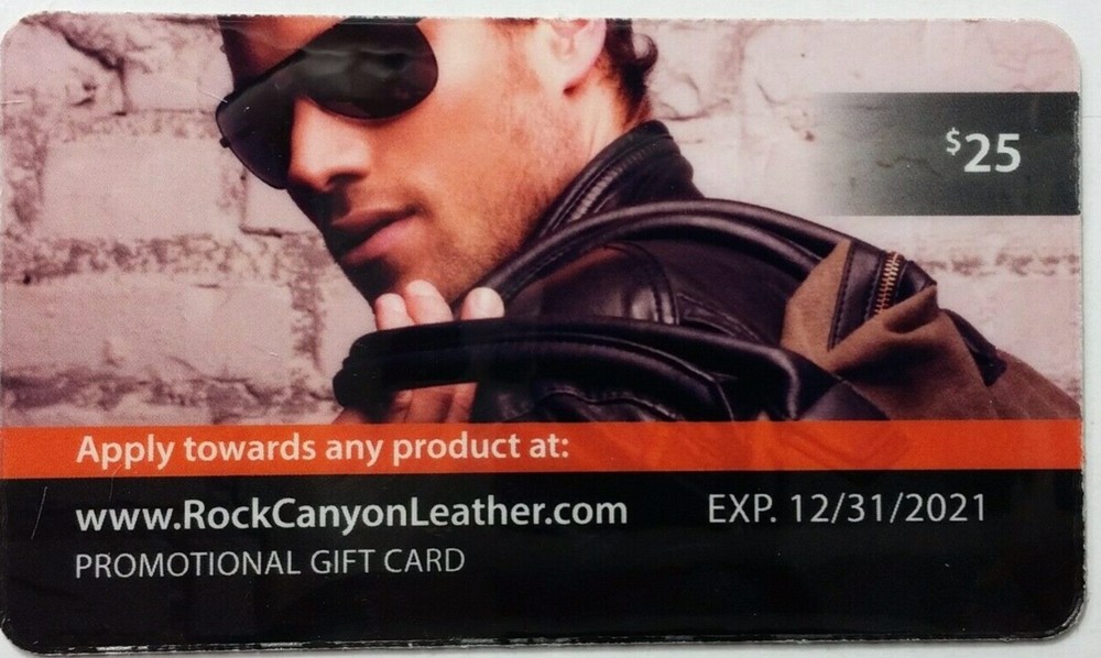Rock Canyon Leather $25 Gift Card with Free Shipping-image