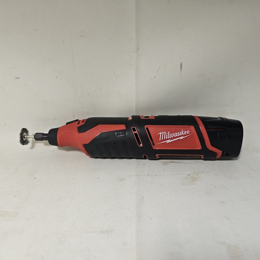 MILWAUKEE M12 12V Cordless Rotary Tool Kit with Battery 2460-20