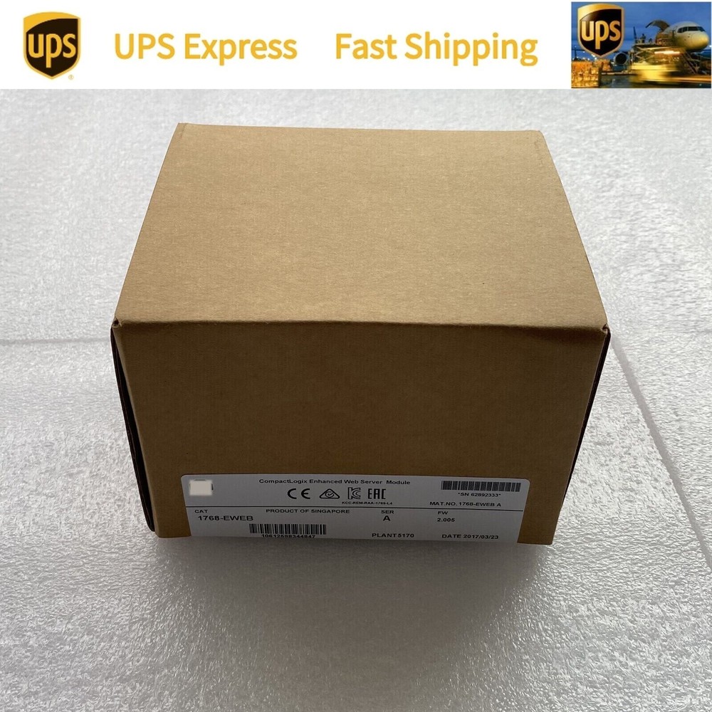 1768-EWEB New Factory Sealed AB 1 YEAR WARRANTY FAST DELIVERY 1PCS VERY GOOD-image