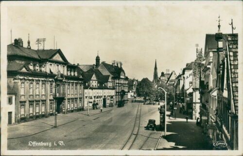 Postcard Offenburg I. Baden Road Train (No.9517)