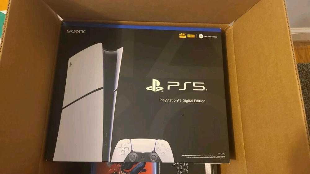 NEW Sony PlayStation 5 Slim Console Digital Edition (White) QUICK SHIP SAME DAY!
