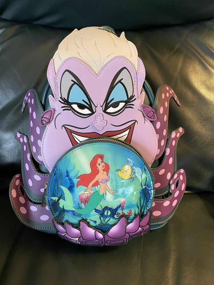 Loungefly Mini Backpack Disney Villains Ursula The Little Mermaid
