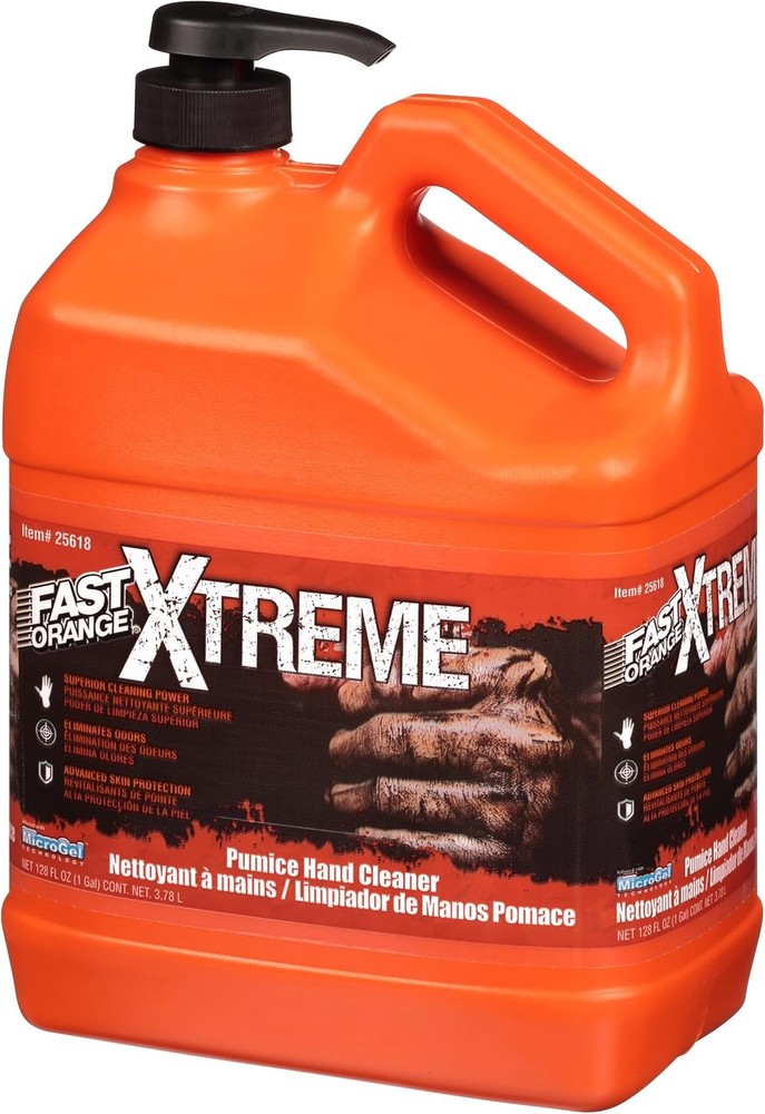 Fast Orange Xtreme Heavy Duty Hand Cleaner 1 Gallon 128 oz