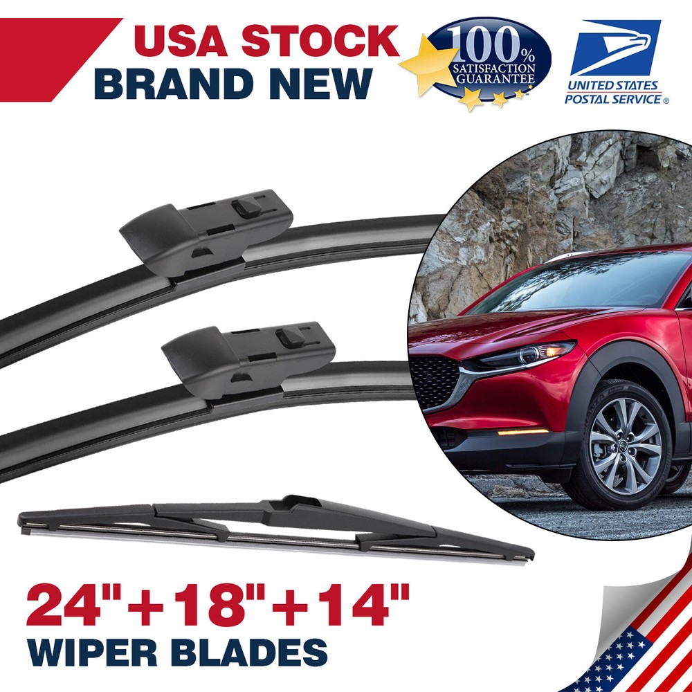 Original Equipment Bracketless Windshield Wiper Blades 24