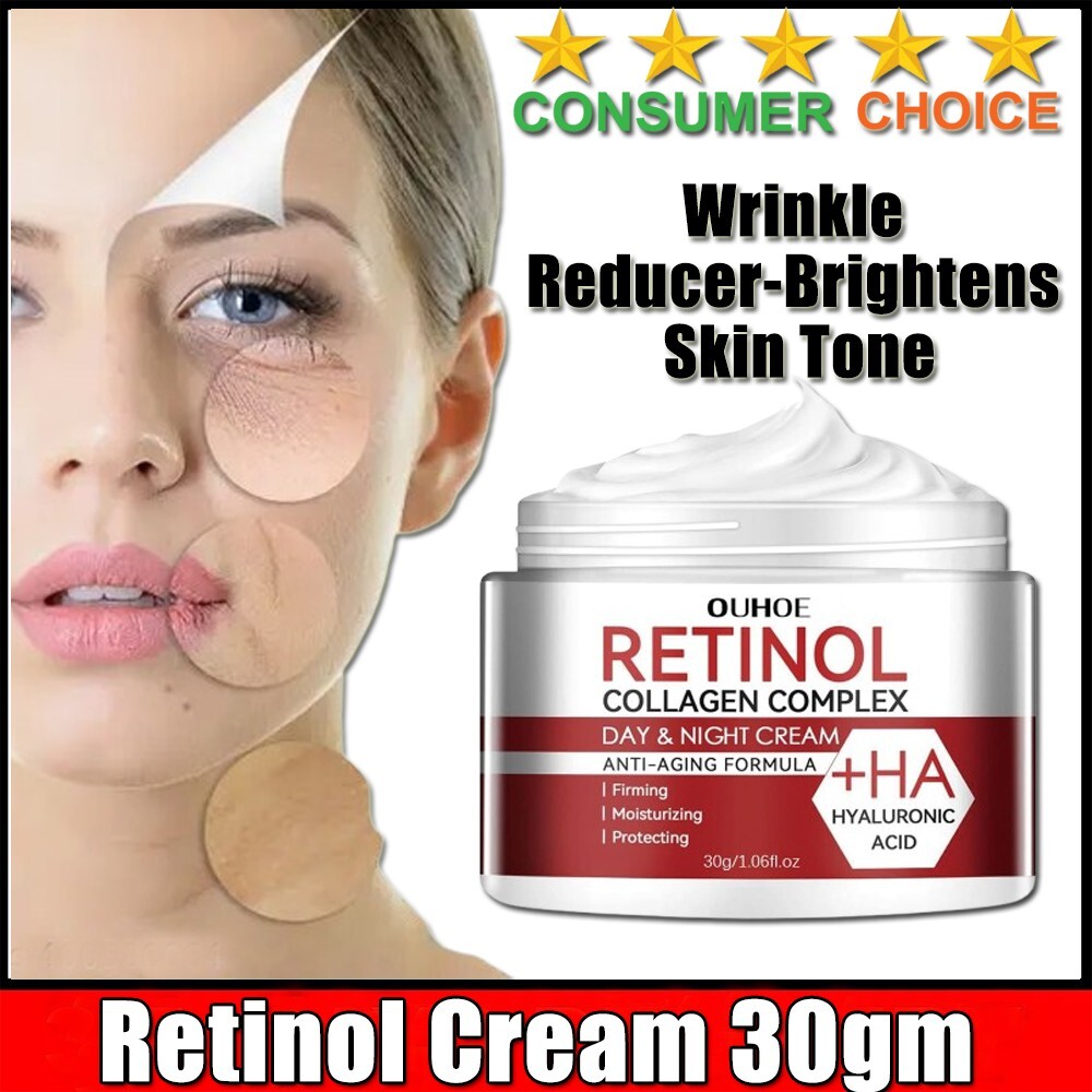 Retinol Face & Neck Moisturizer Anti-Aging Firming Cream 1 fl oz