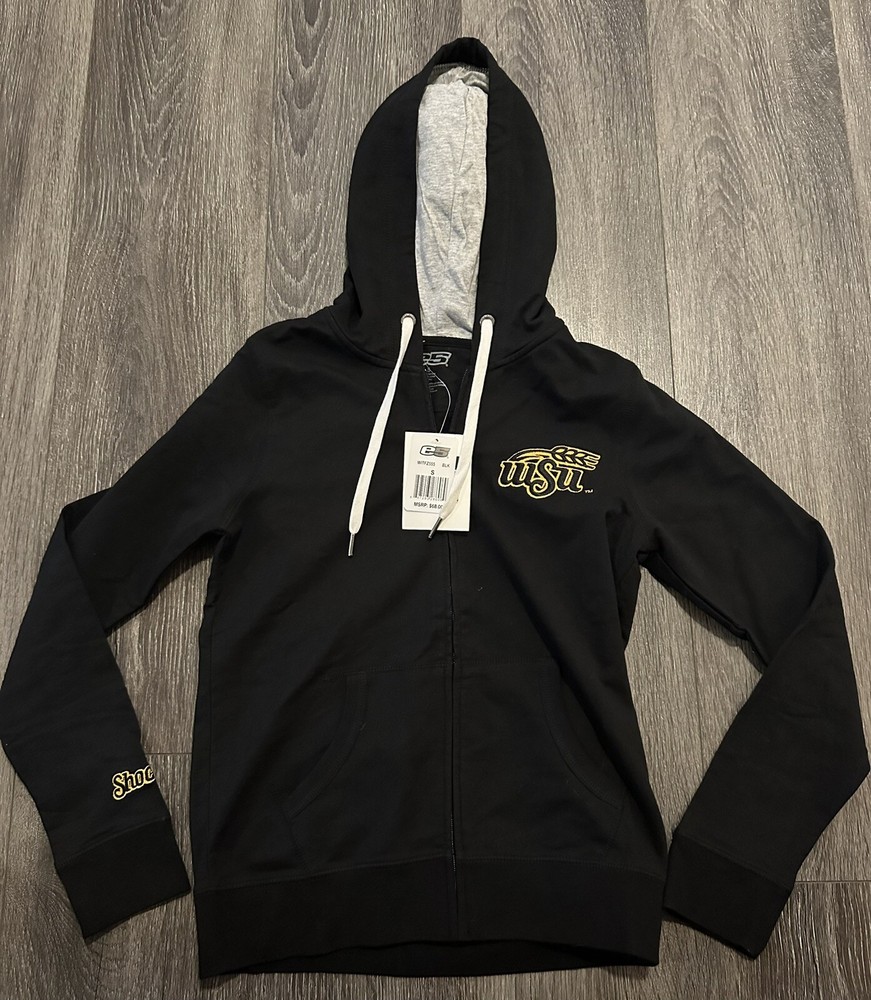 Женский свитер толстовка с капюшоном Wichita State University Shockers NCAA размер S