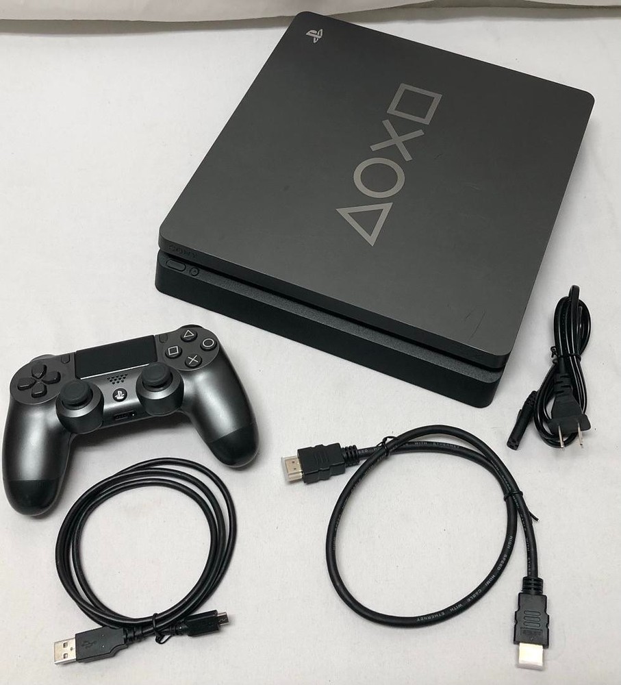 Sony PS4 PlayStation 4 Slim Days of Play Grey Limited Edition 1TB Console System
