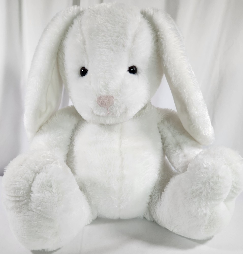 This & That BIG White Bunny Rabbit Plush Stuffed Animal  17