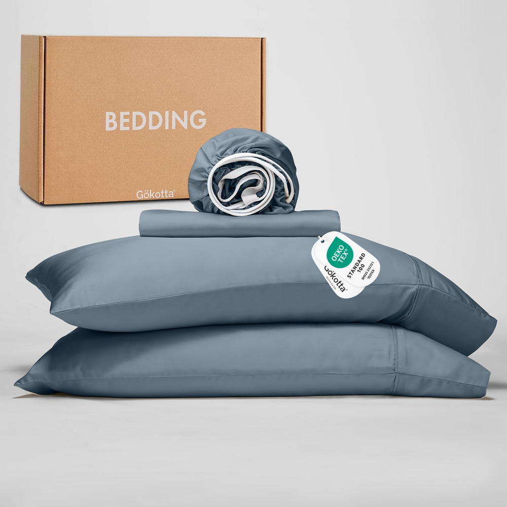 Full Size Bamboo Rayon Bed Sheets in Tanboocel Fabric