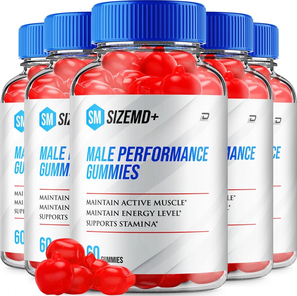 (5 Pack) SizeMD+ Gummies for Men – Size MD+ Male Gummy All-Natural Reviews