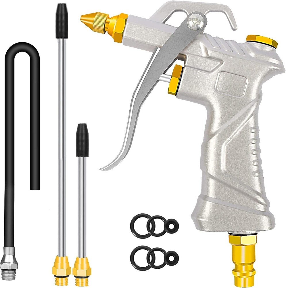 Air Gun for Compressor Air Blow Gun with Brass Adjustable Air Nozzle