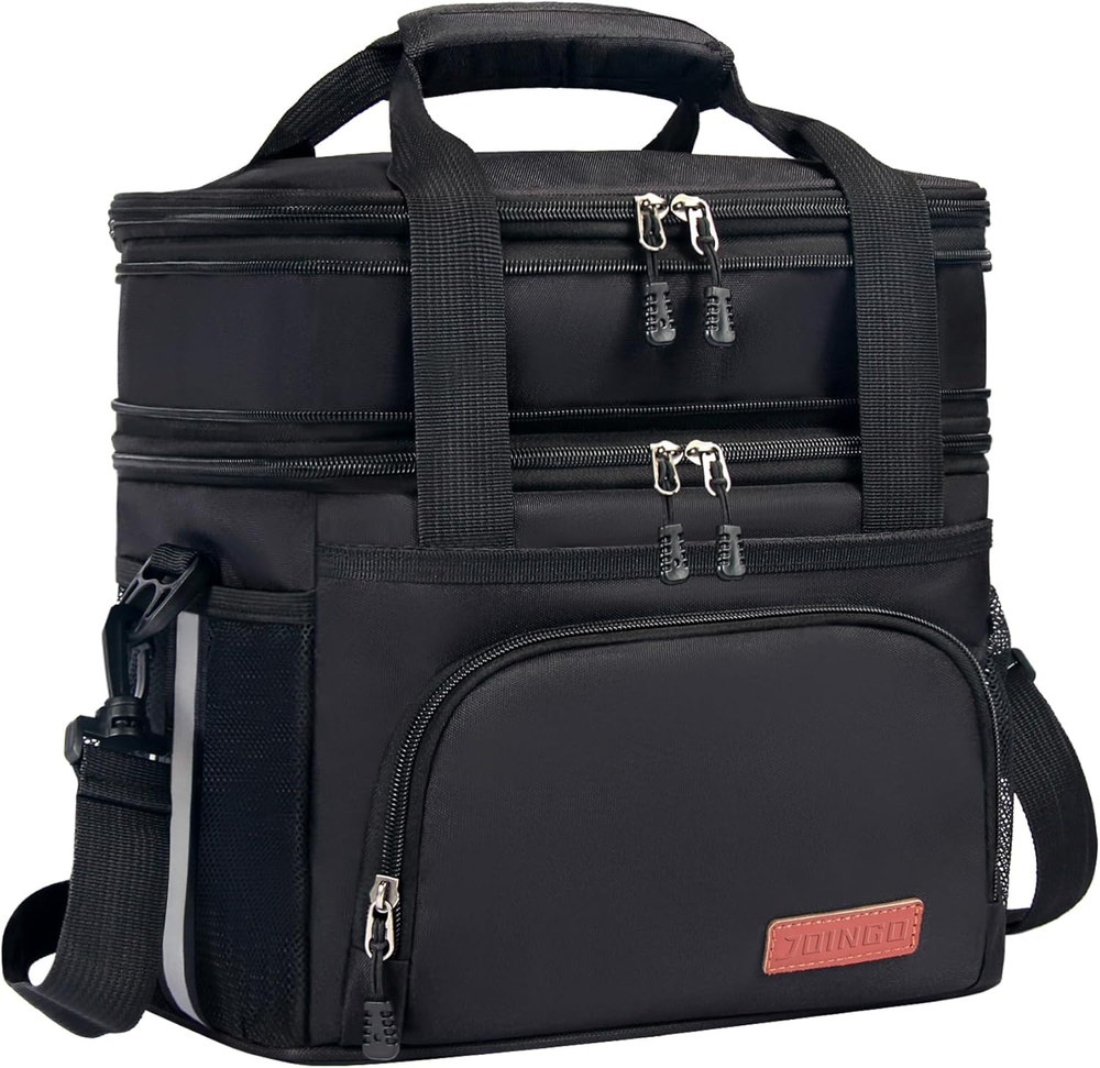 Tactical Lunch Box for Men & Women – Expandable 16L Double Deck Insulated Cooler