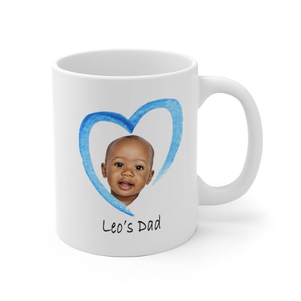 Baby Photo Gift For Dad Baby Boy Photo Mug Gift Dad Mug Fathers Day Mug