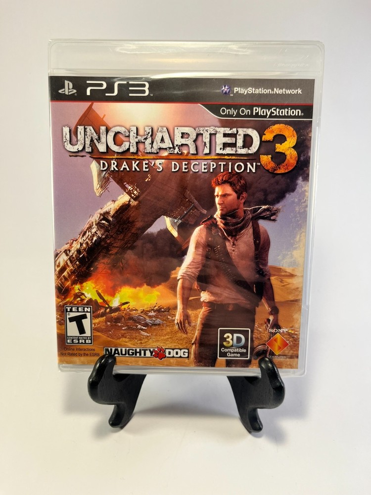Uncharted 3: Drake's Deception (Sony PlayStation 3, 2011) Brand New Sealed