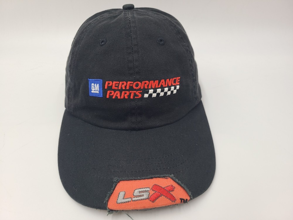 GM Performance Parts LSX Adjustable Hat Cap Racing Baseball Dad Men Women Black