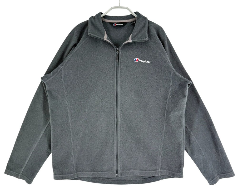 Berghaus Men Zip Fleece Jumper Sweater Size L
