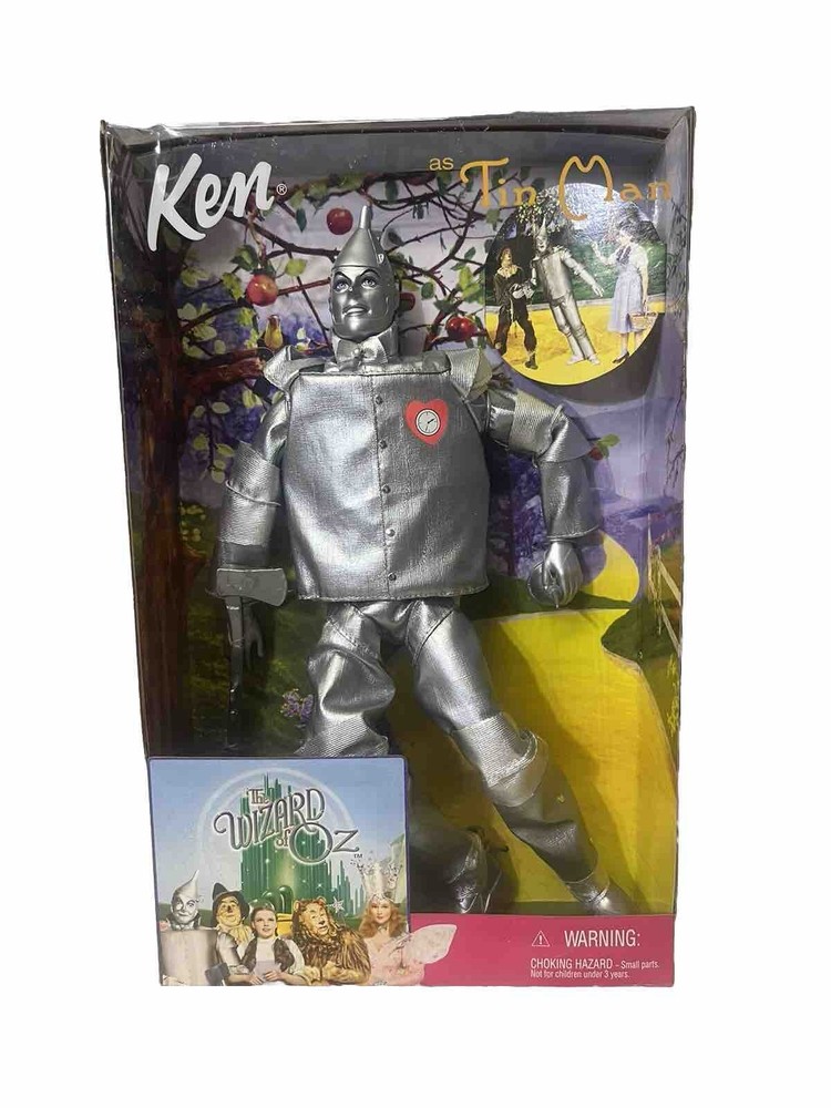BARBIE KEN AS TIN MAN THE WIZARD OF OZ Made In 1999-RARE Never Opened See Pics