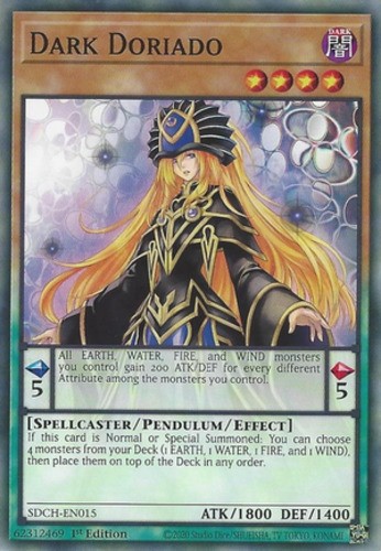 Dark Doriado SDCH-EN015 Common 1st Edition Near Mint TCG Card