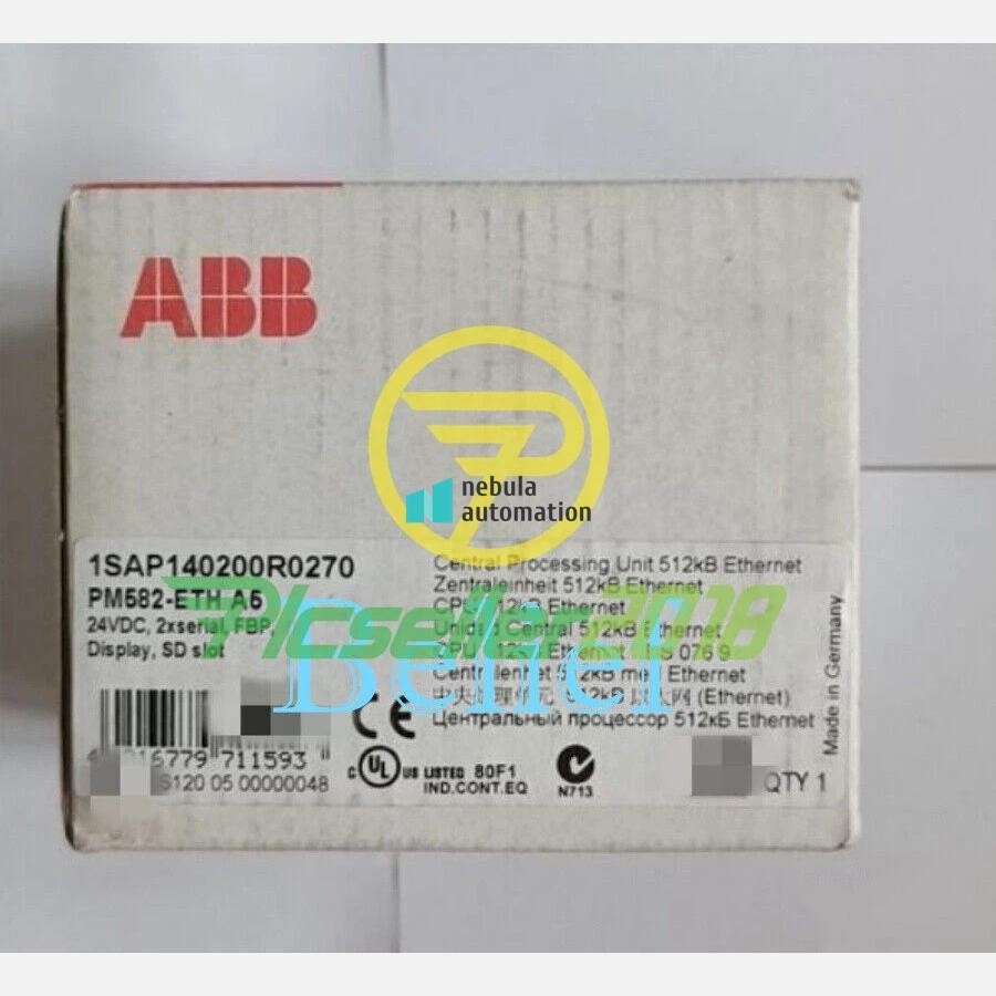 1pc ABB PM582-ETH 1SAP140200R0270 New Ethernet Unit Module Fast Delivery