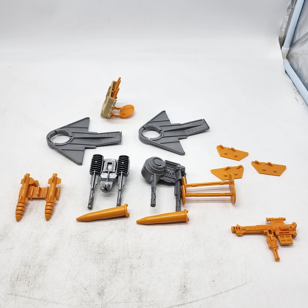 Vintage 1989 GI Joe Thunderclap Parts Lot with Missiles & Platform by Hasbro ARAH