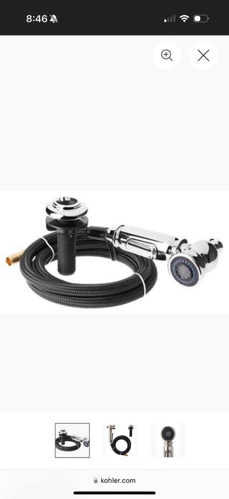 Mobley RV Side Spray Assembly for Easy Outdoor Cleaning