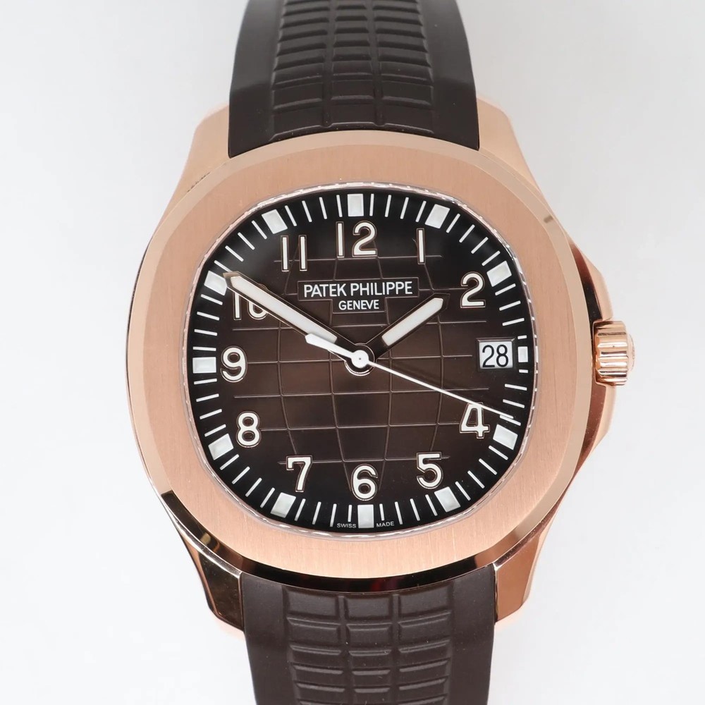 2020s Patek Philippe 5167R-001 Aquanaut 18K Rose Gold Luxury Watch