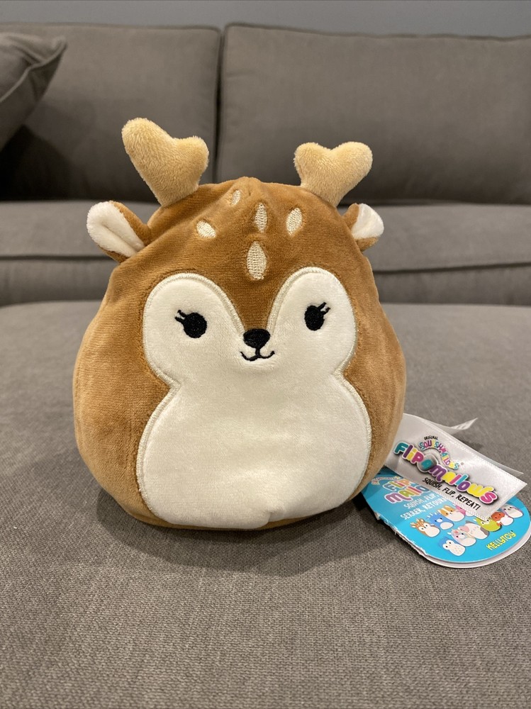 Kellytoy Squishmallow Flip A Mallow Dawn And Winston (WITH RIPPED TAG) 5”