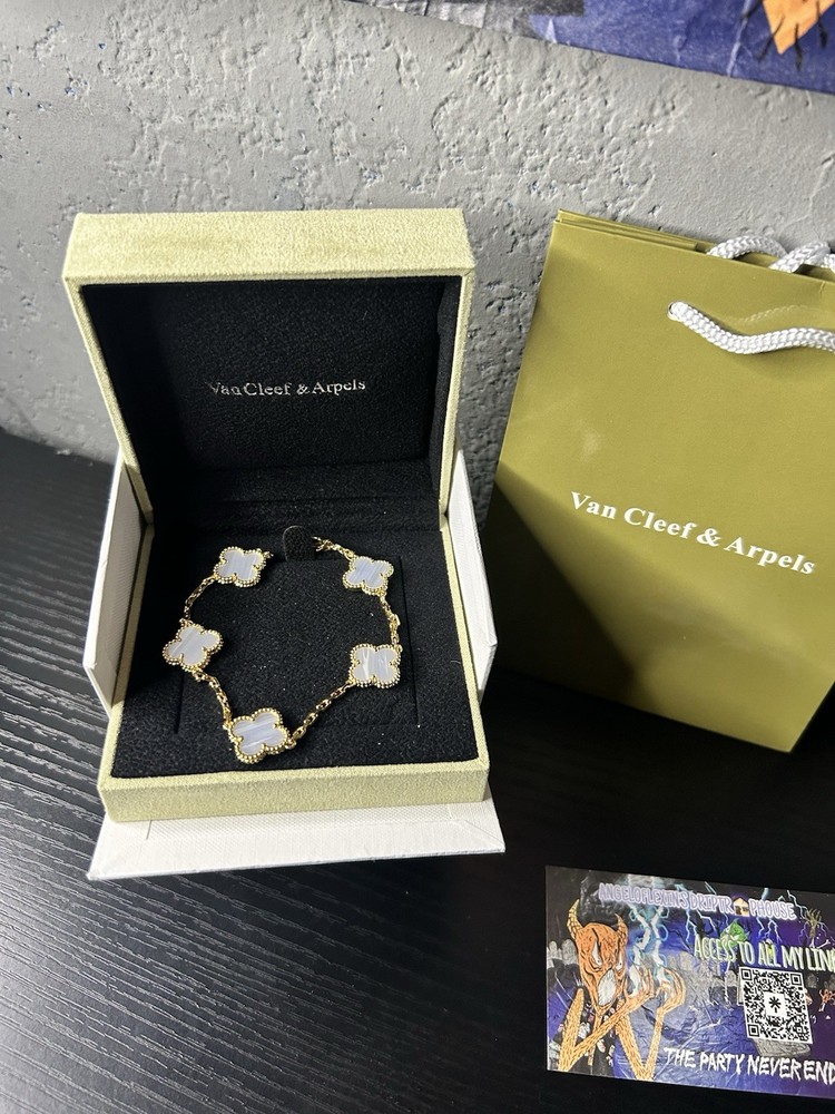 Van Cleef & Arpels Alhambra Vintage Silver Bracelet