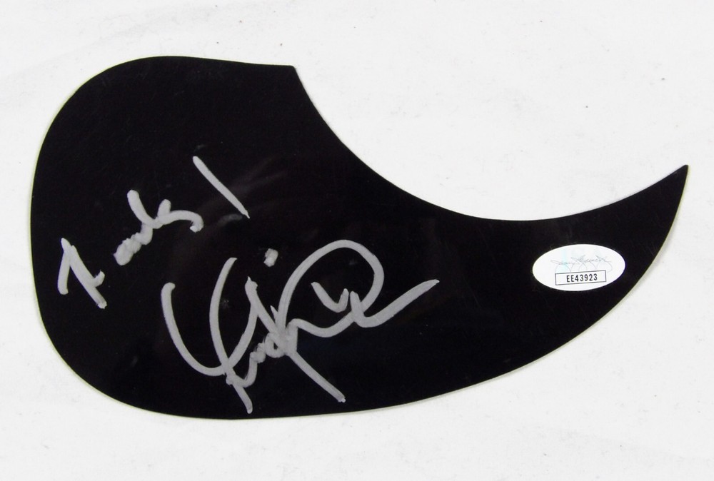 Lukas Nelson Rock Singer Signed Acoustic Guitar Pickguard JSA Authenticated