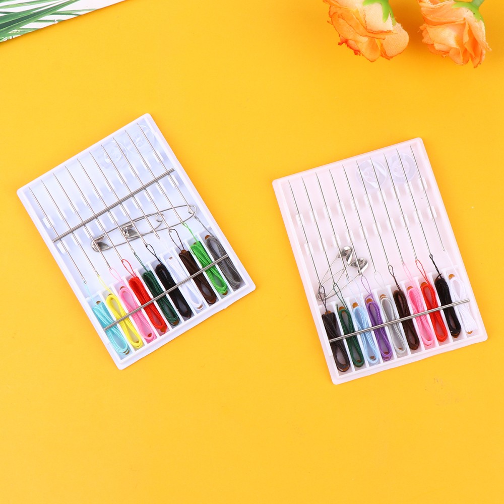 4-Piece Sewing Kit for Basic Repairs with Thread and Tools