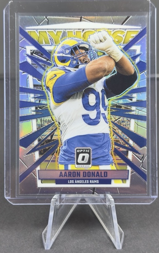 2023 Panini Donruss Optic My House #1 Aaron Donald Football Card