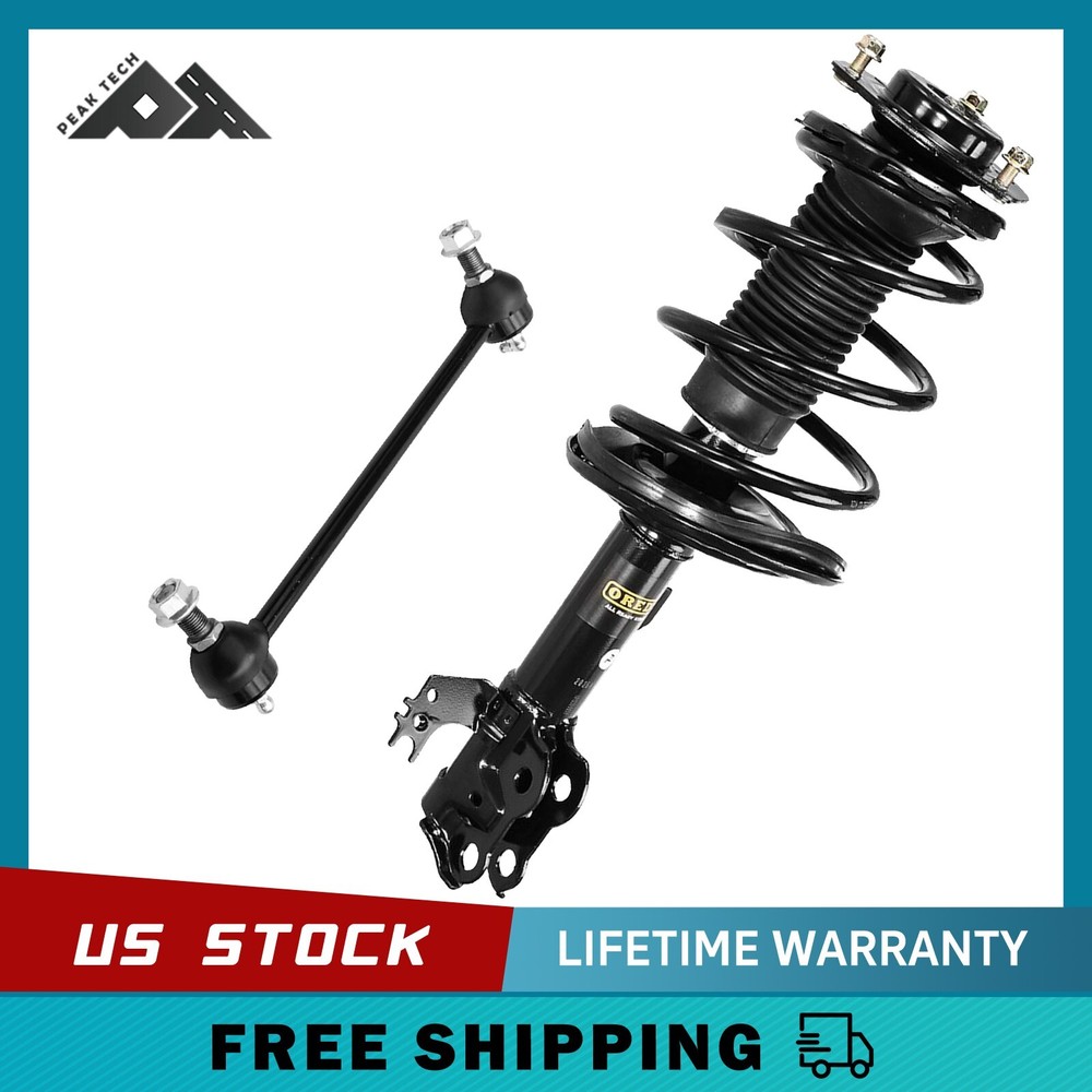 2012-2017 Toyota Camry Hybrid LE XLE Front Right Strut with Sway Bar