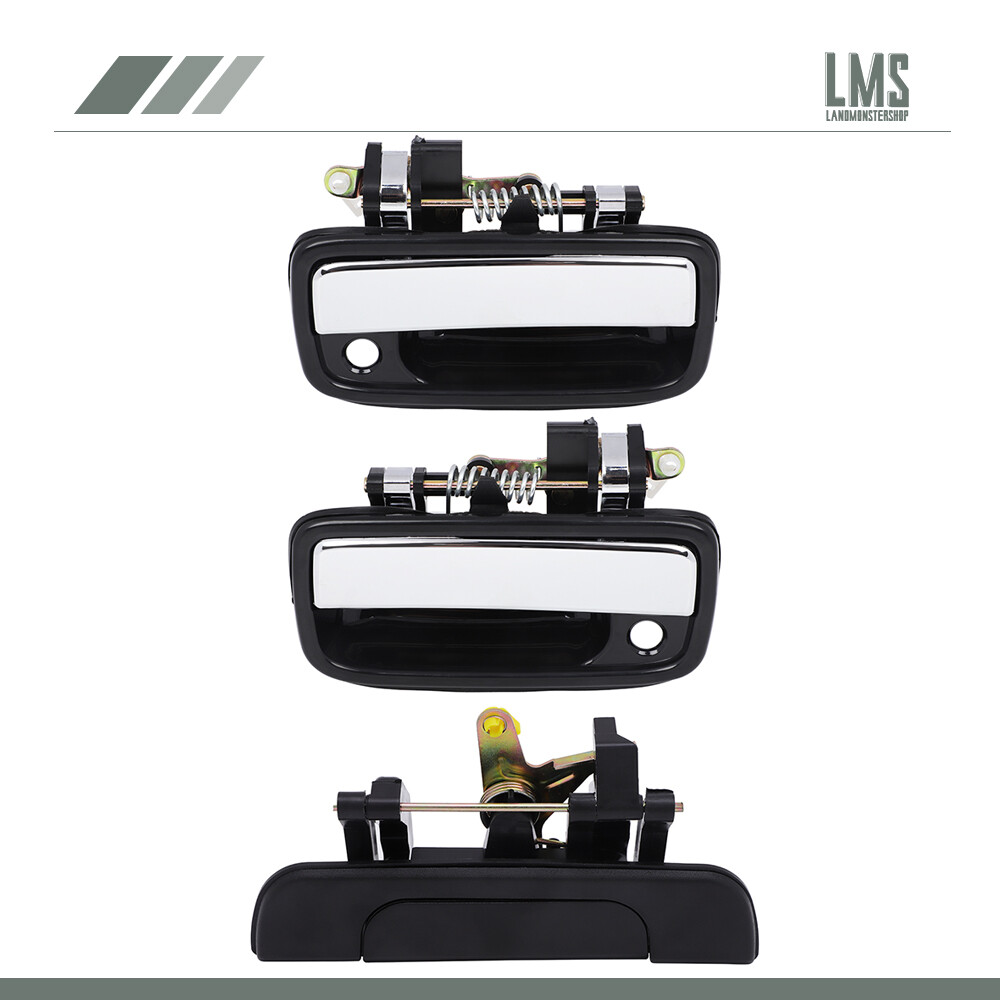 2X Exterior Door Handles+Tailgate For TOYOTA TACOMA 1995-2004 Front Left Right
