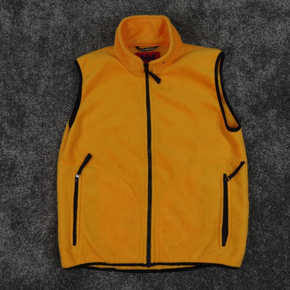 Helly Hansen Small Yellow Polyester Gilet Jacket for Men and Women