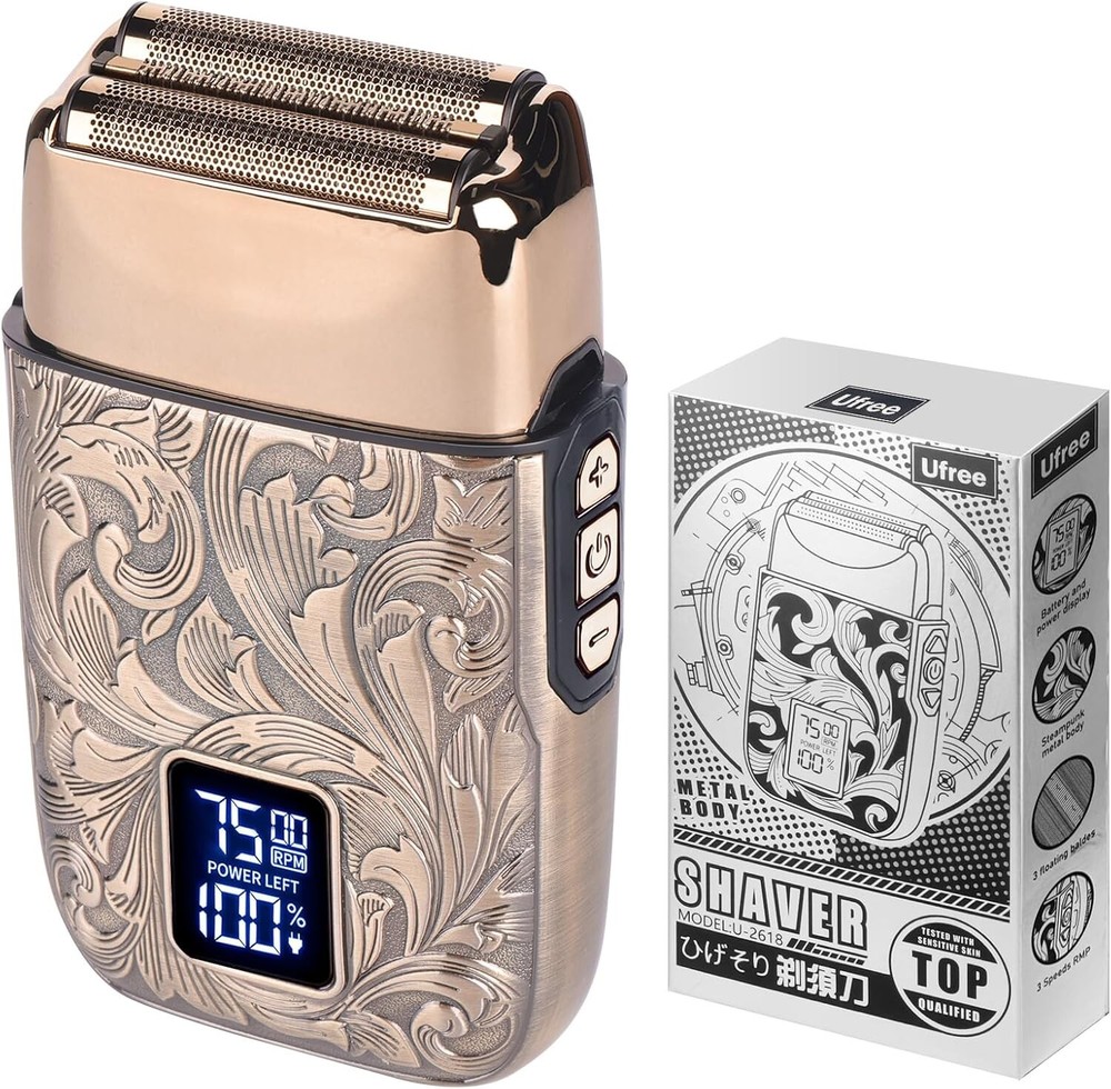 Maquina De Afeitar Electrica Para Hombre Afeitadora Rasuradora Barba Afeitadoras