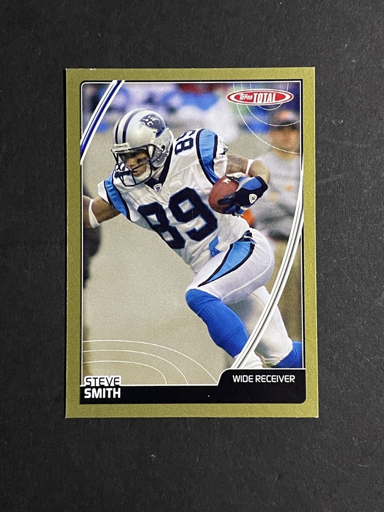 2007 Topps Total Steve Smith Gold Parallel Card #192 - Carolina Panthers