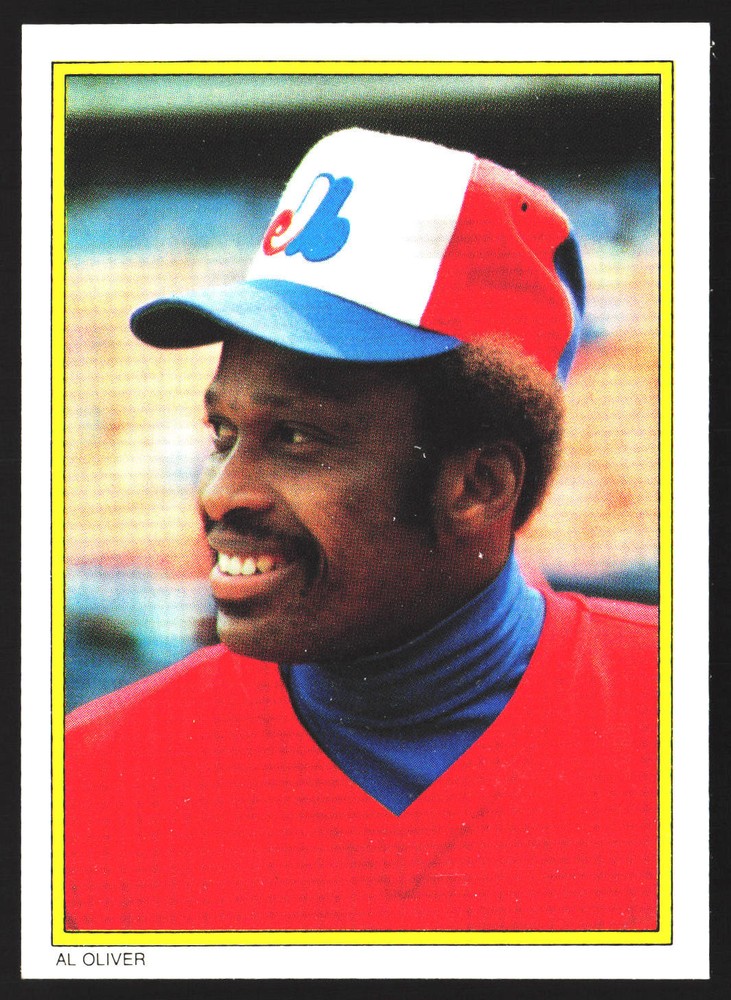 1983 Topps Al Oliver #30 All-Star Montreal Expos Baseball Card Collector's Edition