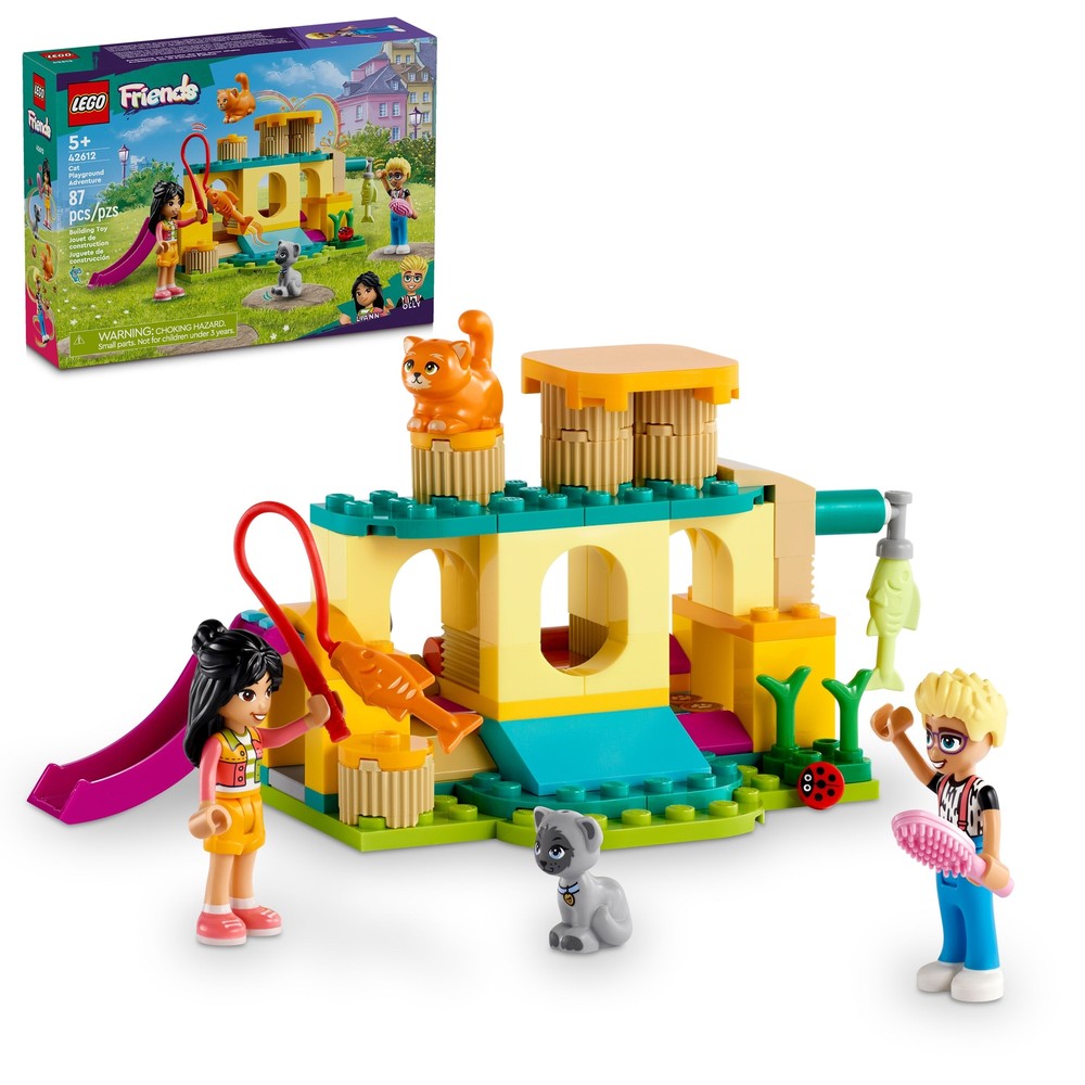 LEGO Friends Cat Playground Adventure Building Set 42612 for Kids