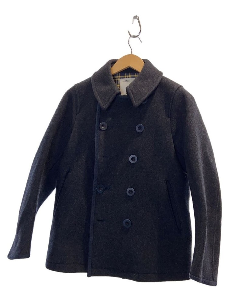 Visvim Pea Coat/1/Wool/Nvy/Plain/0114205013014// 3346