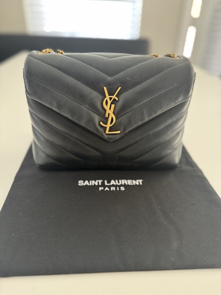 Loulou Medium YSL Shoulder Bag in QuiltedLeather