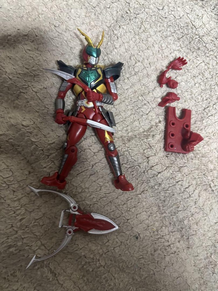 Kamen Rider Wild Charis Sho-Do Figure Preowned Action Figure Collectible