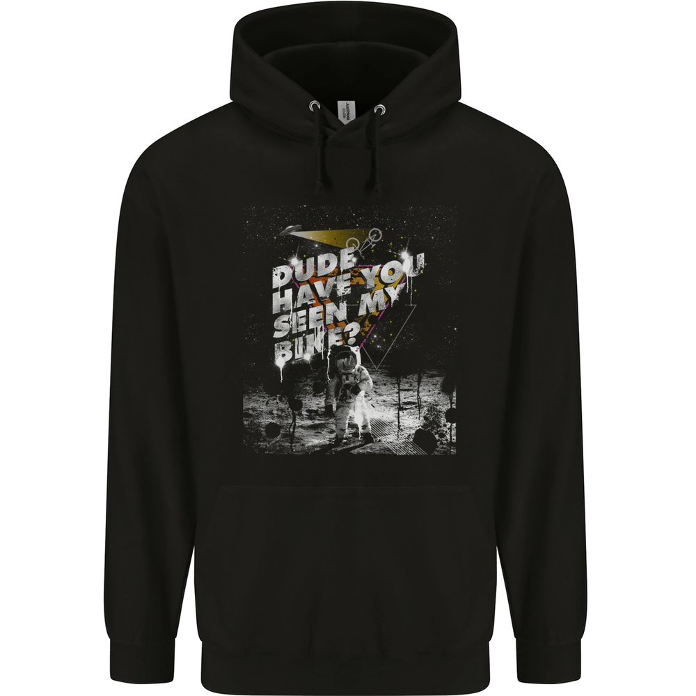 Dude Have You Seen My Bike? Funny Cycling Mens 80% Cotton Hoodie