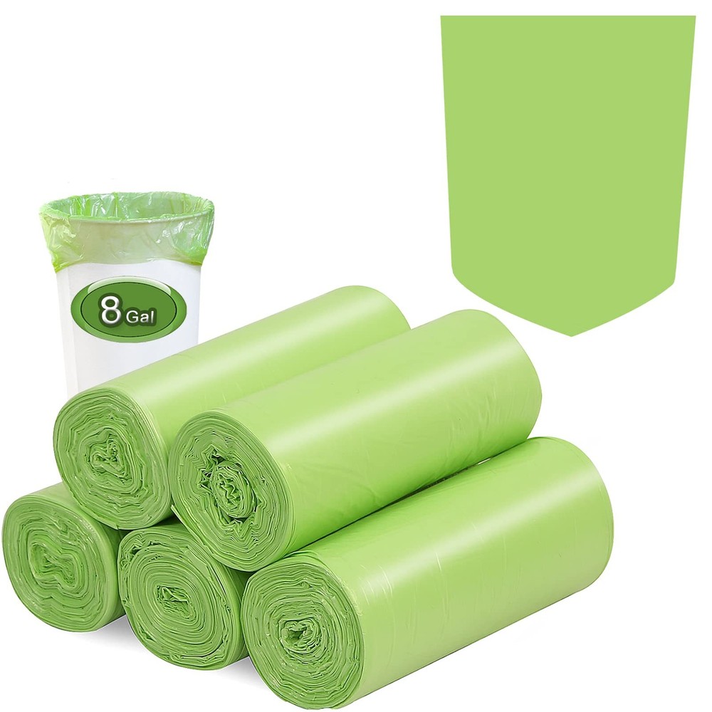 8 Gallon Trash Bags, Garbage Bags with Simple Human H Trash Can, Compostable ...