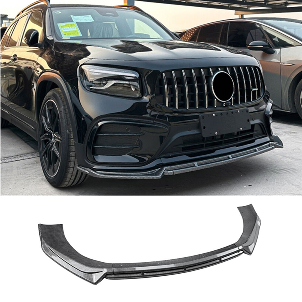 GLB X247 2024-2025 Front Bumper Splitter Spoiler Lip Kit For Mercedes-Benz GLB220
