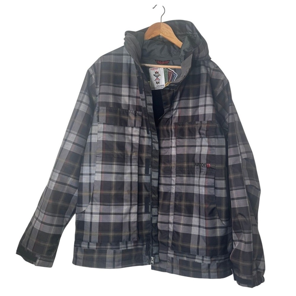 BURTON All Access Dry Ride Insulated Waterproof Ski Snowboard Jacket Size L Mens Winter Gear
