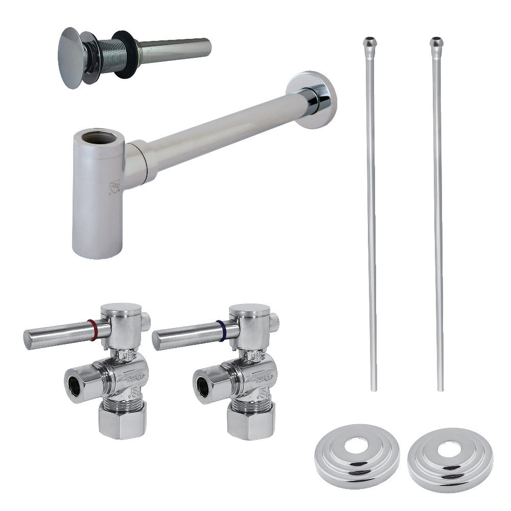 Kingston Brass CC5330.DLTRMK1 Trimscape Sink Trim Kit - Chrome