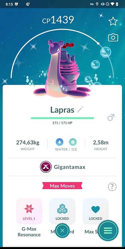 Gigantamax Shiny Lapras TRADE - Registered Shiny Lapras Needed