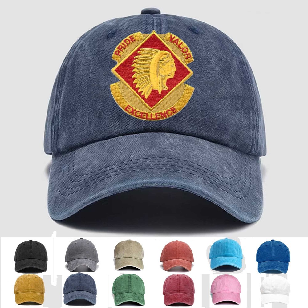 Custom Embroidered Hat 45th Field Artillery Brigade, Veteran Cap, Trucker Hat